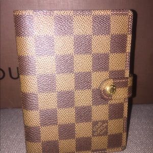 Louis Vuitton Damier Ebene Agenda